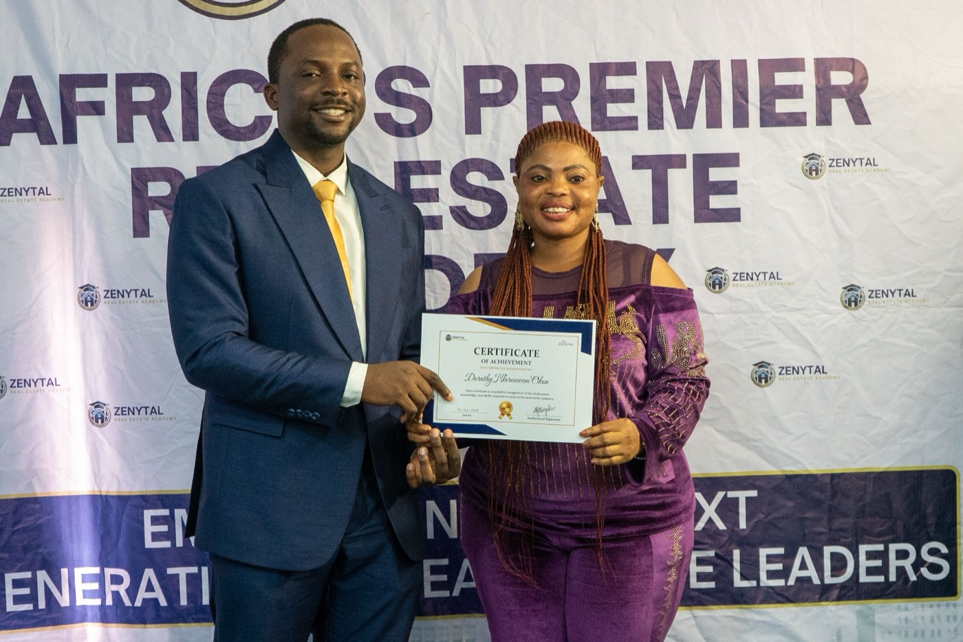 Certificate presentation · Cohort 1