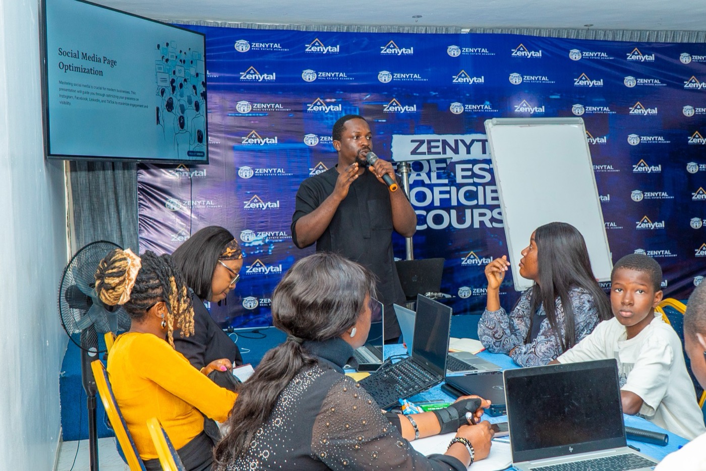Social media optimisation session · Tech Workshop